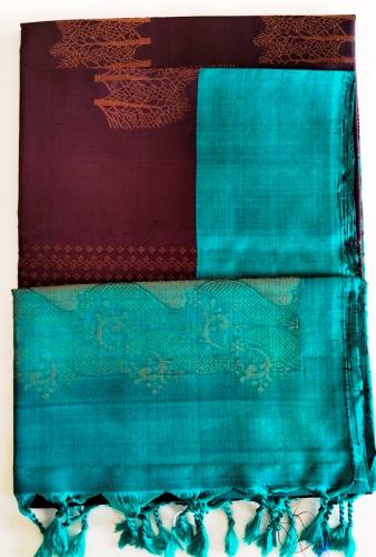 SOFT SILK SAREE WITH BLOUSE
